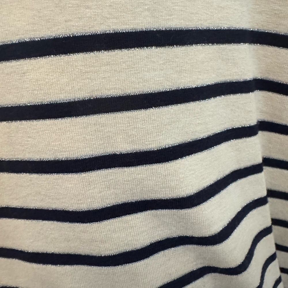 Vineyard Vines Navy and Cream Striped Maxi Dress - Picture 5 of 7